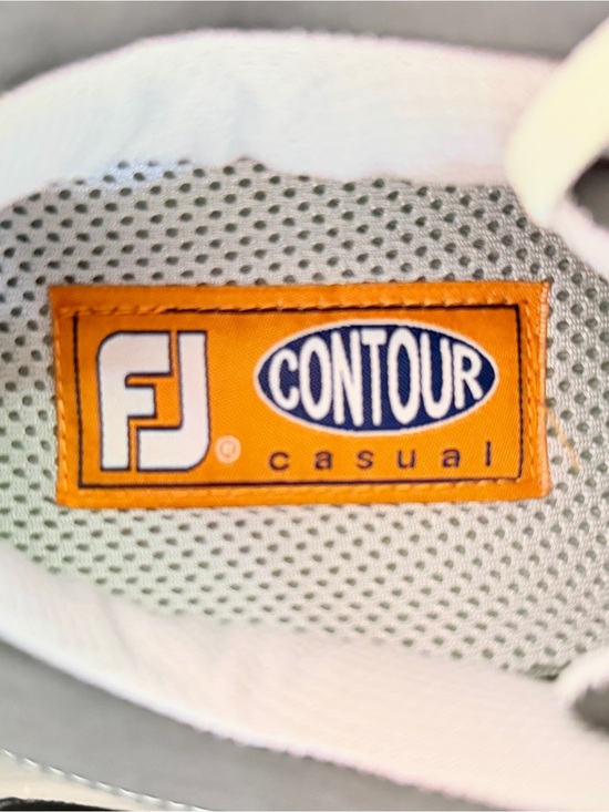 FootJoy Contour Casual Golf Shoes Men’s 10M Black Leather Spikeless 54244 main image 14